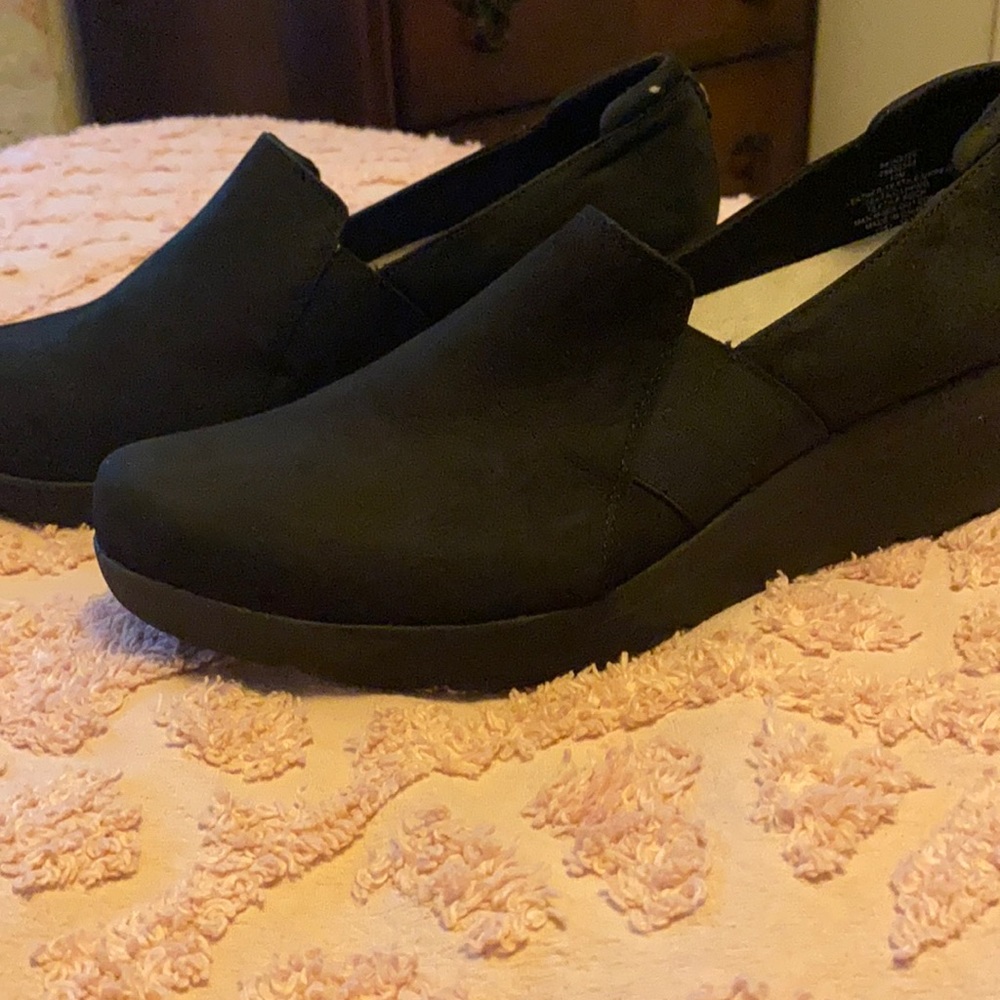 Anne Klein Sport Brand New Black Heeled Boots Sz10